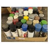 Large Lot of Spray Paint