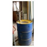 55 Gallon Drum and Pump