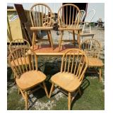 Dinette Table and 6 Chairs