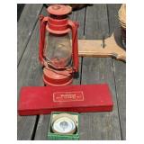 Barn Lantern and Barometer