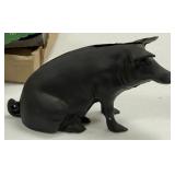 Cast Iron Pig Bank