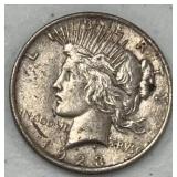 1823 Peace Silver Dollar