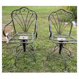 2 Swivel Bar Stools