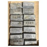 14 lbs Lyman/RCBS Lead Ingots