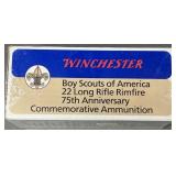 Winchester Boy Scouts .22LR Comm. Ammo