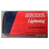 400 rnds Federal Lighting .22LR Ammo