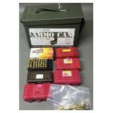 275 rnds Mixed 9mm Ammo in Steel Ammo Can