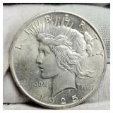 1925 Peace Dollar MS63