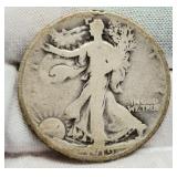 1919-D W. Liberty Half Dollar