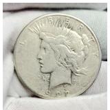 1922-S Peace Dollar XF