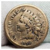 1859 Indian Head Cent