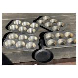 5" Skillet and Muffin Pans