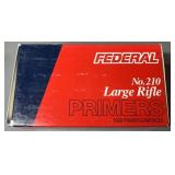 1000 Federal No.210 Large Rifle Primers