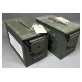 2 - Large Steel Ammo Cans