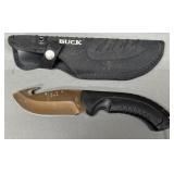 Buck 393 Sheath Knife w/ Gut Hook