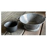 Primitive Granite Strainer