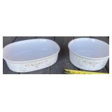 2 - Corningware Dishes