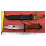 Polish AK 47 Bayonet & Original Metal Sheath