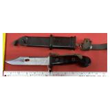 East German AKM Bayonet & Metal Sheath