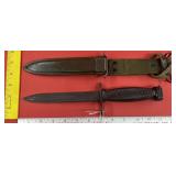 US Military M7 Bayonet & Plastic Sheath