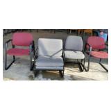 4 Office / Reception Chairs