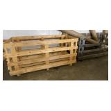 2 - Wood Gaylord Crates