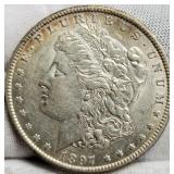 1897-O Morgan Dollar MS62