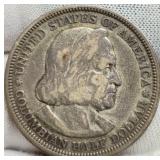 1893 Combian Comm. Half Dollar