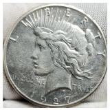 1927 Peace Dollar