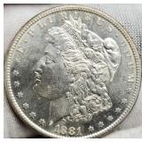 1881-S Morgan Dollar MS63