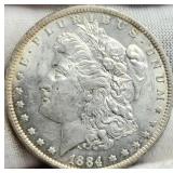 1884-O Morgan Dollar MS63