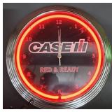 Case IH Red & Ready Clock