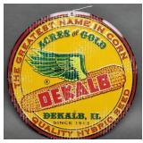 12" Dekalb Seed Corn Metal Sign