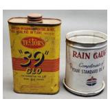 Testors 39 Glo Fuel Can & Marathon Rain Gauge