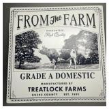 TreatLock Farms From The Farm Metal Sign