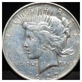 1922 Peace Silver Dollar