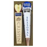 2 Beer Tap Handles