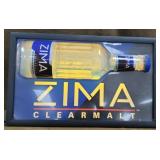 Zima Lighted Sign