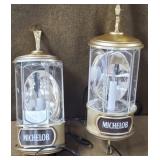 2 Michelob 18" Wall Sconces