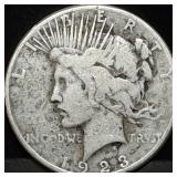 1923-S Peace Silver Dollar