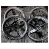 4 Pedal Car or Tractor Steering Wheels