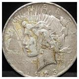 1923-D Peace Silver Dollar