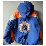 Rare Illinois Chief Illiniwek Logo Starter Jacket