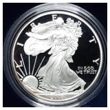 2003 W 1oz Proof Silver Eagle MIB with Cert.