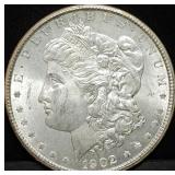 1902-O Morgan Silver Dollar Gem BU