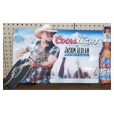 Coors Light Metal Sign