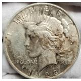 1923 Peace Dollar XF