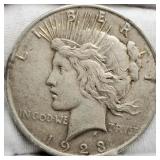 1923 Peace Dollar