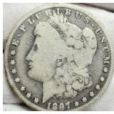 1887-O Morgan Dollar