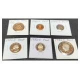 1982-S 5 Coin Proof Set + Proof Token